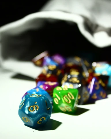 Bags, Dice and Dyes