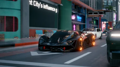 Lamborghini Terzo Millennio mod at Cyberpunk 2077 Nexus - Mods and