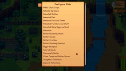 Generic Mod Config Menu Location in-game