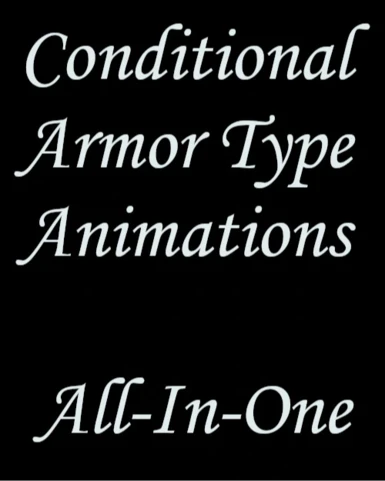 Conditional Armor Type AIO