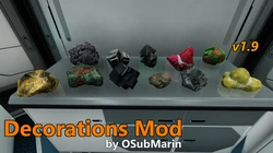 Decorations Mod - Decorate to your hearts content! - Credits: OSubMarin