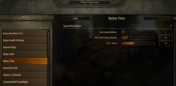 My better time settings for banner kings time skipping
